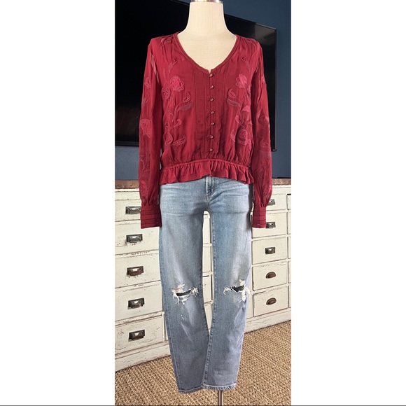 Agolde Toni Mid Rise Straight Jeans Size 26 - Picture 3 of 14